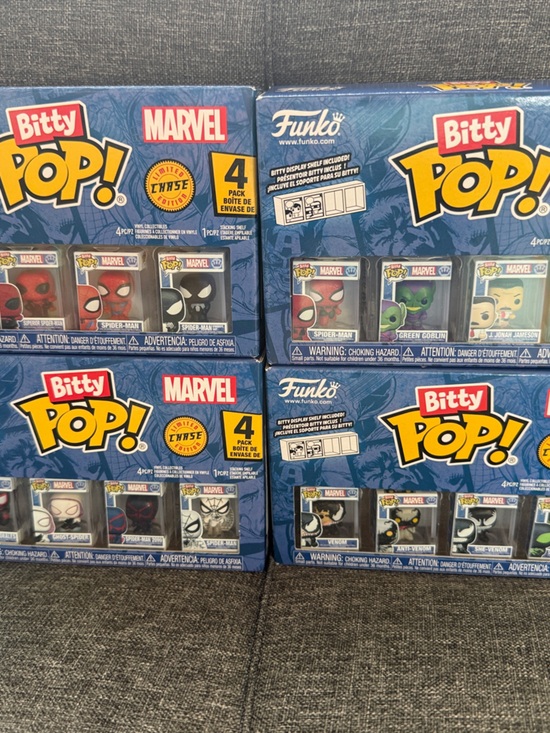 Funko Other - Funko Bitty Pop! Marvel 4-Pack - Blue Box Complete Set